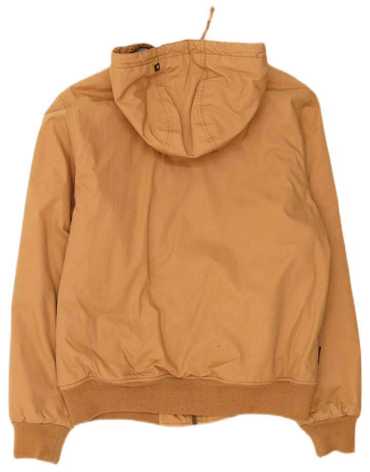 Giubbotto bomber con cappuccio da uomo Element UK 36 piccolo poliestere beige