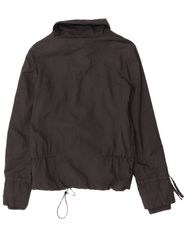 Giacca a vento da donna Nike UK 8/10 piccola in nylon nero