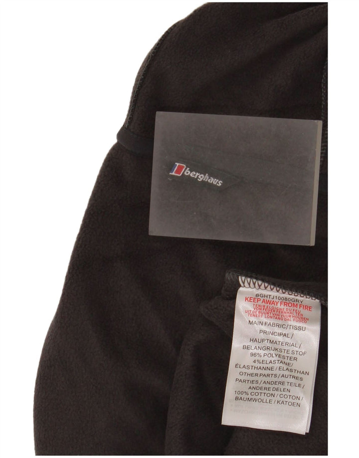 Maglione con cappuccio per ragazzi Berghaus 11-12 anni in poliestere grigio