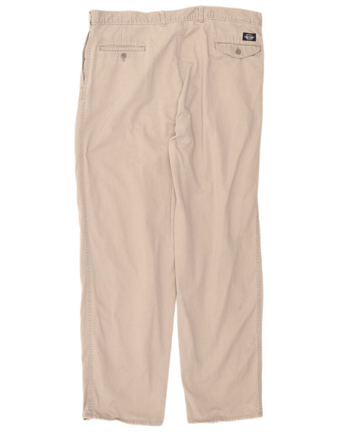 Pantaloni chino con pegging da uomo Dockers W38 L32 Beige