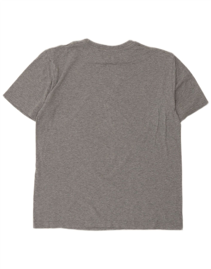 T-shirt grafica da uomo NIKE Top grigio medio