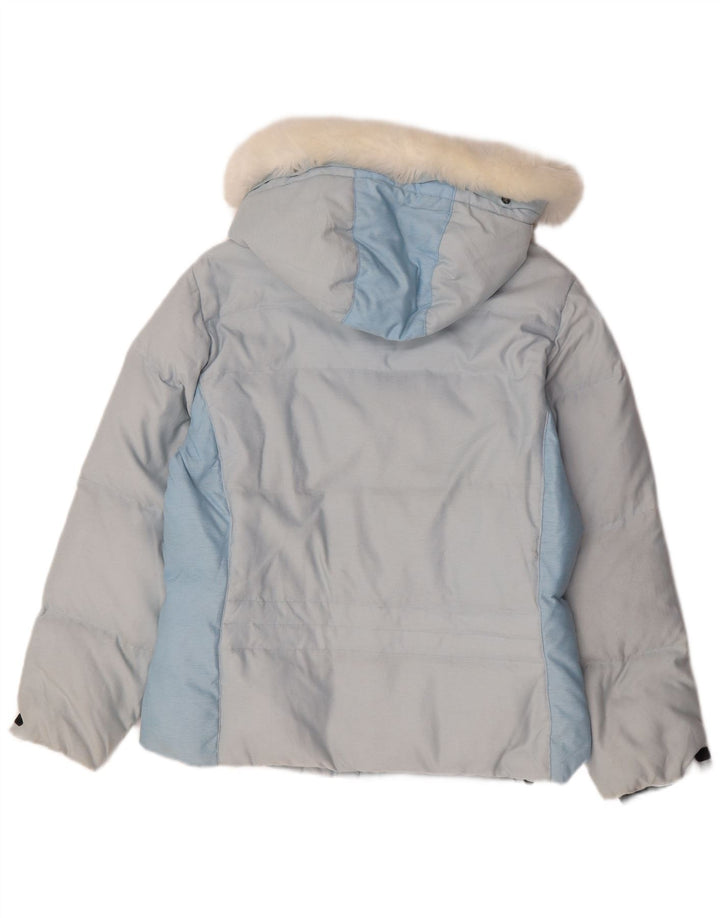 Giacca da sci con cappuccio da donna Colmar EU 42 Large Blu Colourblock