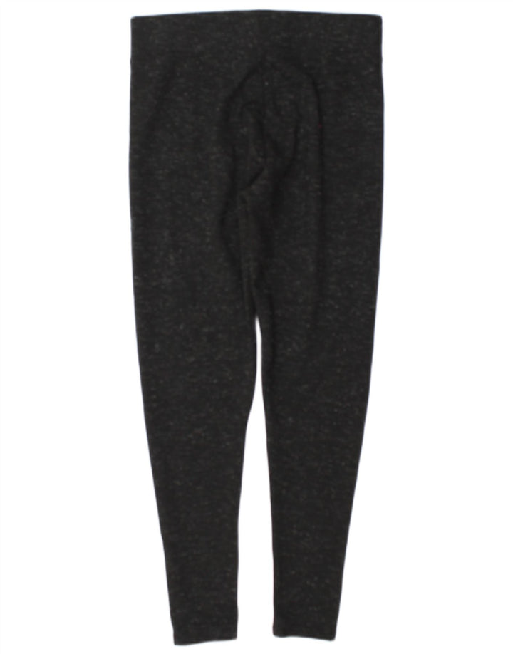 Leggings da donna Marks & Spencer UK 12 Medium W28 L27 Nero screziato