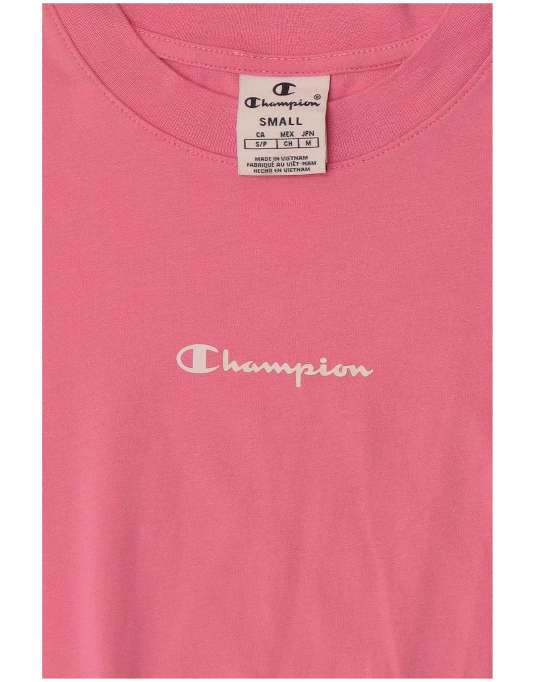 T-shirt grafica da uomo Champion Top piccola rosa
