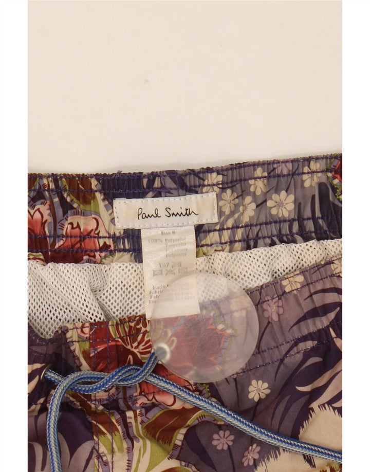 Pantaloncini da bagno da uomo Paul Smith Poliestere floreale multicolore medio