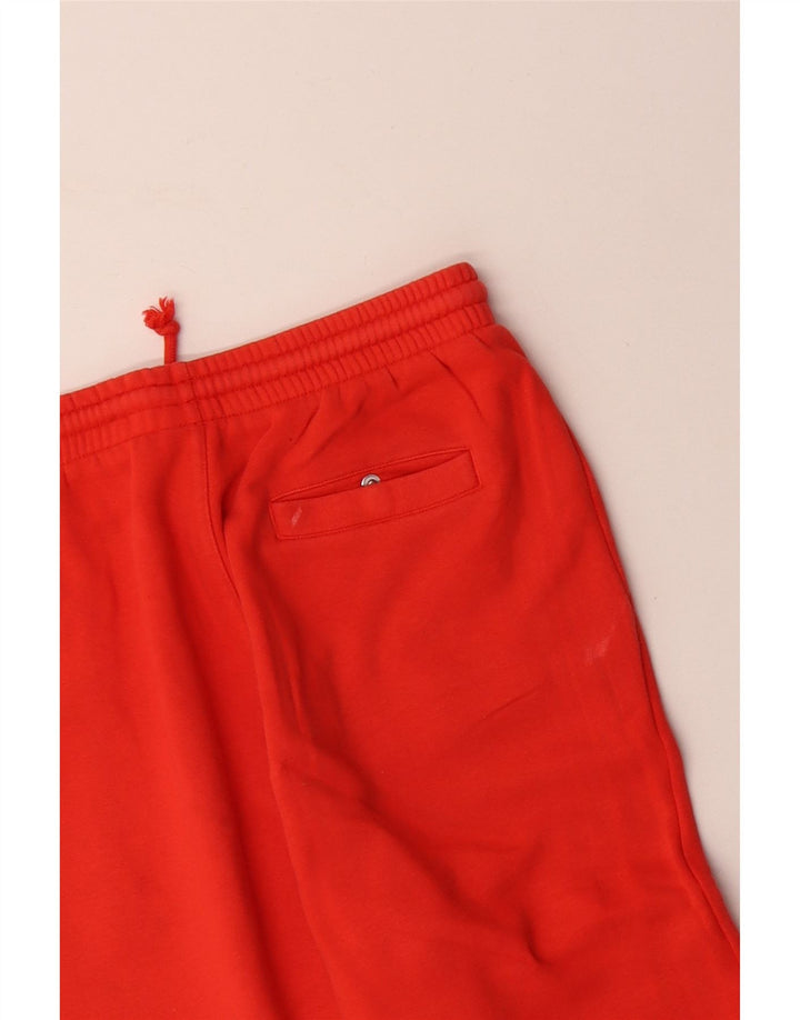 Pantaloni da tuta da donna ADIDAS Joggers UK 10 Small Arancione Cotone