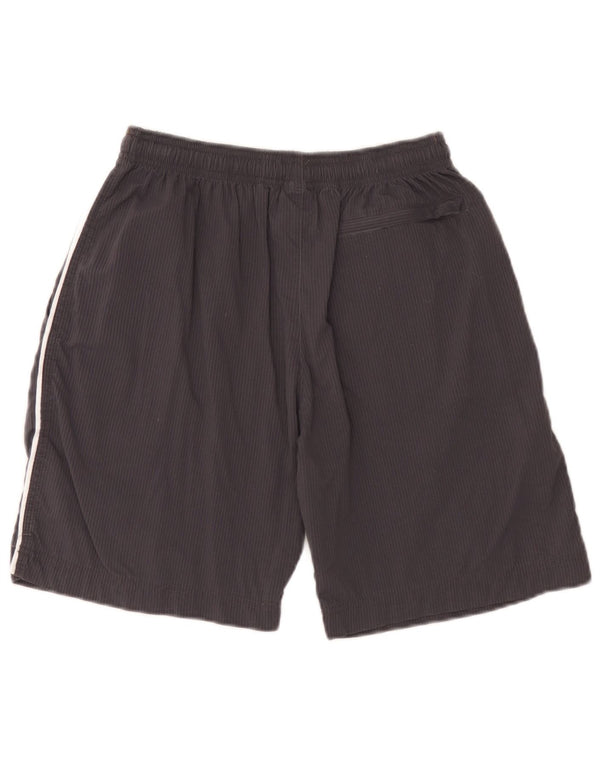 Pantaloncini sportivi Nike da uomo piccoli gessati grigi