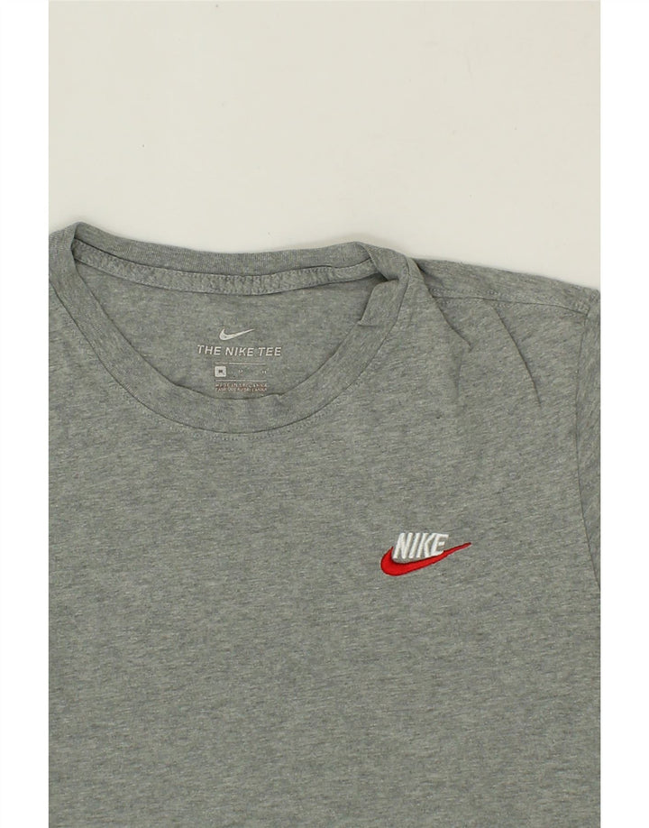 NIKE Mens T-Shirt Top Medium Grey Cotton Vintage Nike and Second-Hand Nike from Messina Hembry 