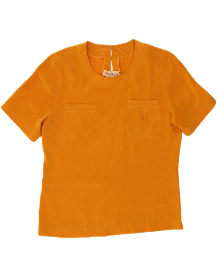Top Blusa Donna RENATO BALESTRA IT 44 Arancione Medio