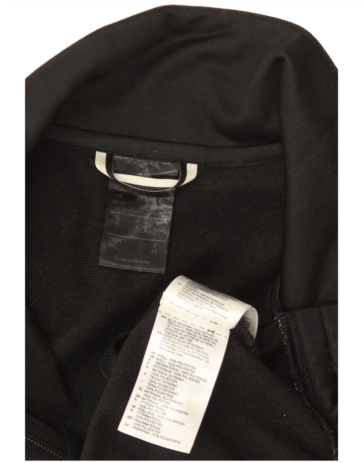 Giacca da tuta da uomo Adidas UK 42/44 grande poliestere nero
