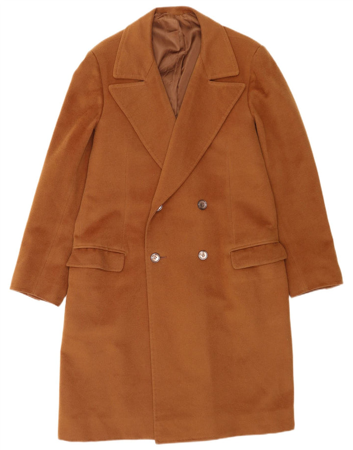 Cappotto doppiopetto vintage da uomo UK 38 Marrone medio