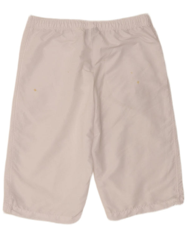 Pantaloncini sportivi da uomo Lotto Large bianchi