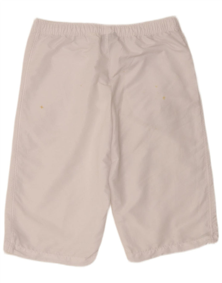 Pantaloncini sportivi da uomo Lotto Large bianchi