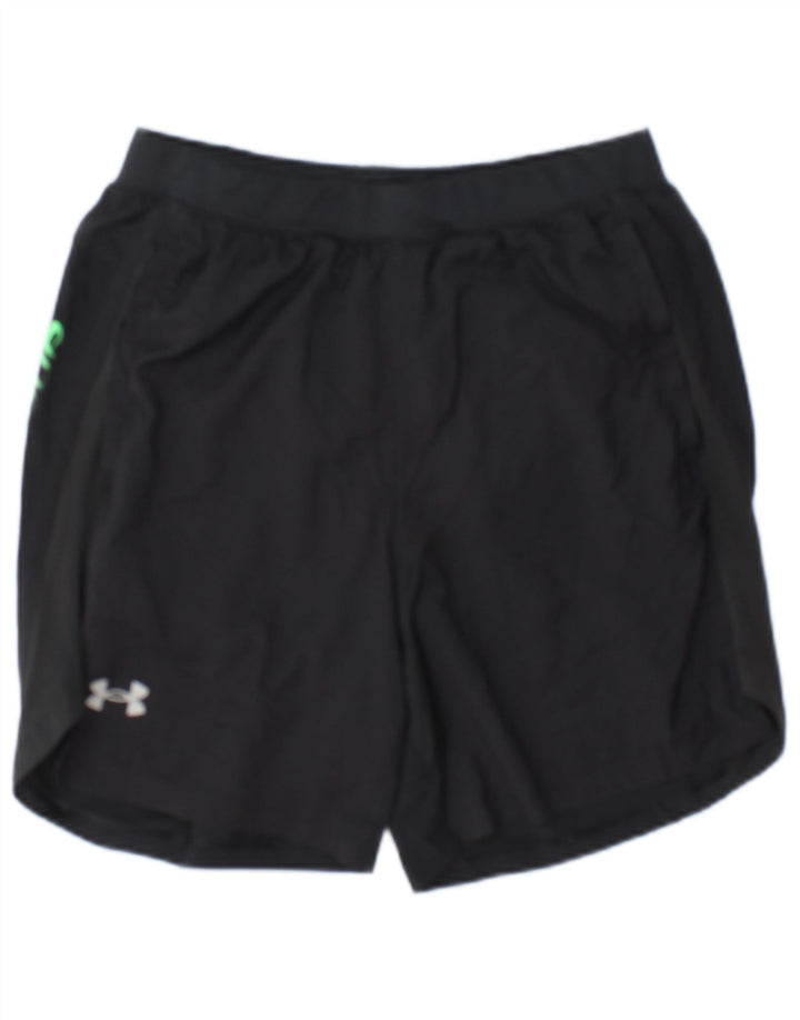 Pantaloncini sportivi grafici da uomo Under Armour medio blu navy