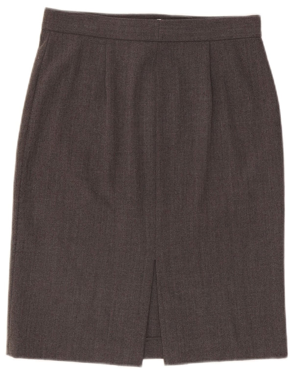 Gonna a tubino da donna Emporio Armani IT 42 media W28 poliestere grigio
