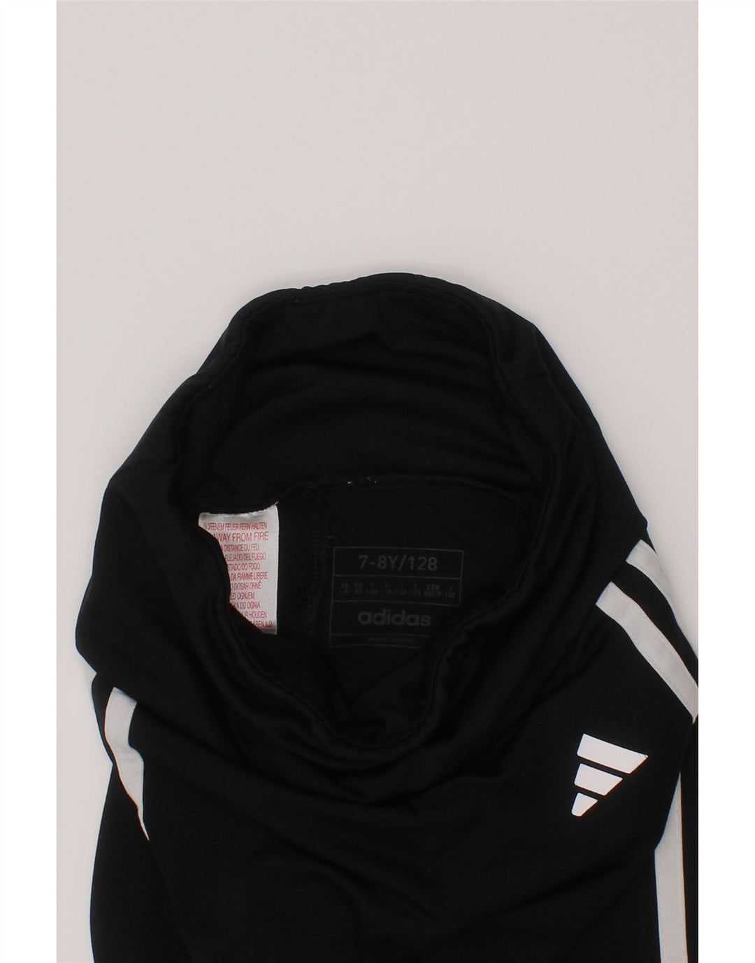 Leggings ADIDAS Aeroready per ragazze 7-8 anni in poliestere nero