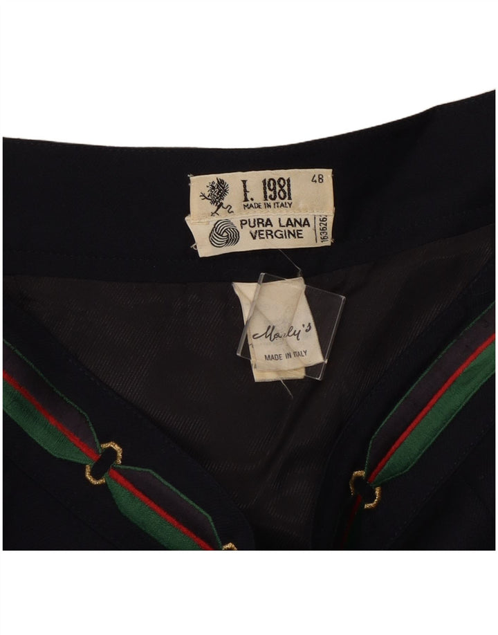 Gonna a tubino da donna Marly IT 48 XL W32 Blu navy