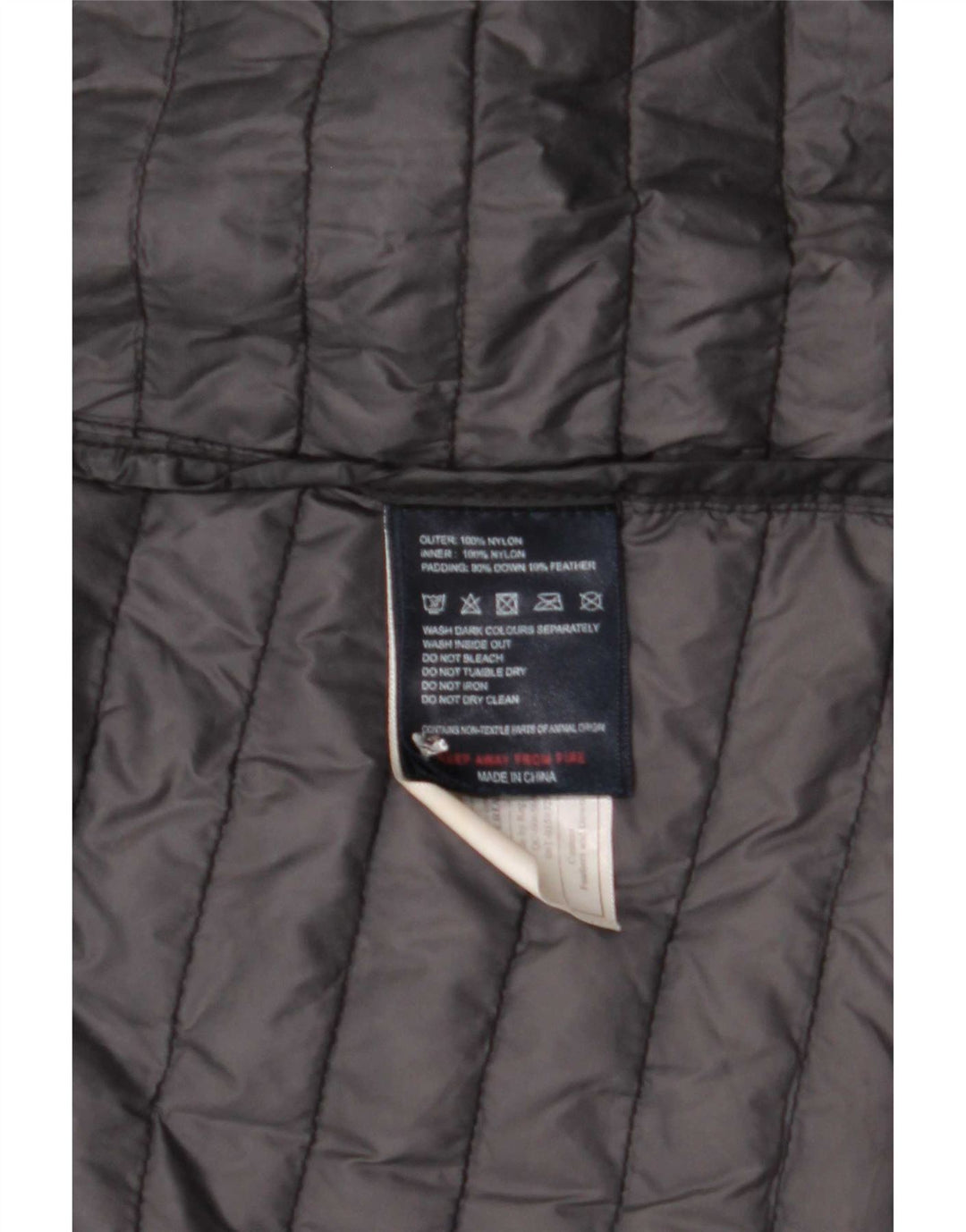 Cappotto imbottito con cappuccio da donna Puffa UK 8 piccolo nylon nero