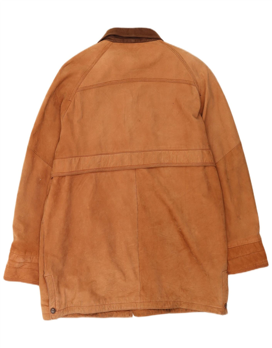 Giacca in pelle da uomo Cayenne UK 40 grande in pelle marrone