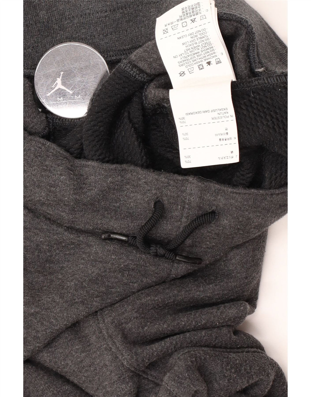 Pantaloni da tuta da uomo Jordan Joggers Poliestere color block grigio medio