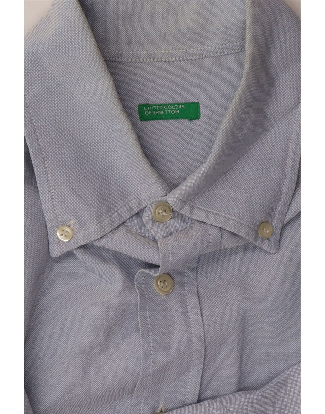 Camicia BENETTON da uomo grande blu