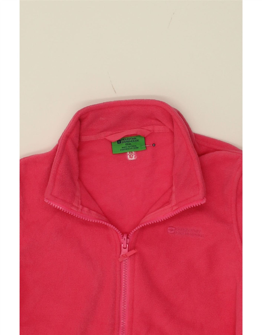 MOUNTAIN WAREHOUSE Girls Fleece Jacket 12-13 Years Pink Polyester Vintage Mountain Warehouse and Second-Hand Mountain Warehouse from Messina Hembry 