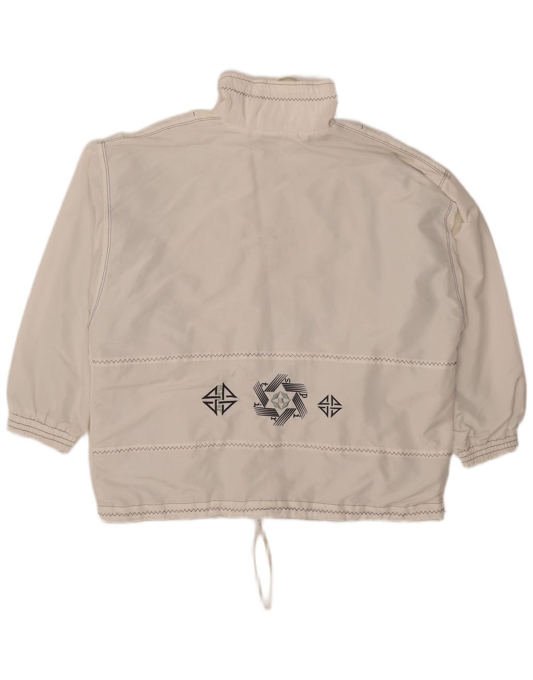 Giacca anorak oversize da donna Maser M UK 16 Large Poliestere bianco