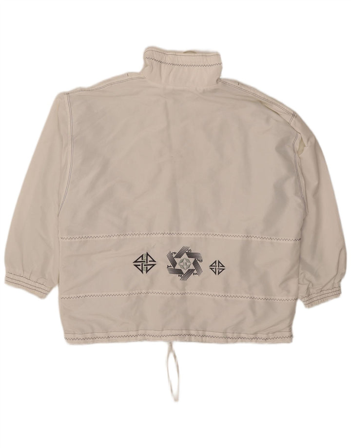 Giacca anorak oversize da donna Maser M UK 16 Large Poliestere bianco