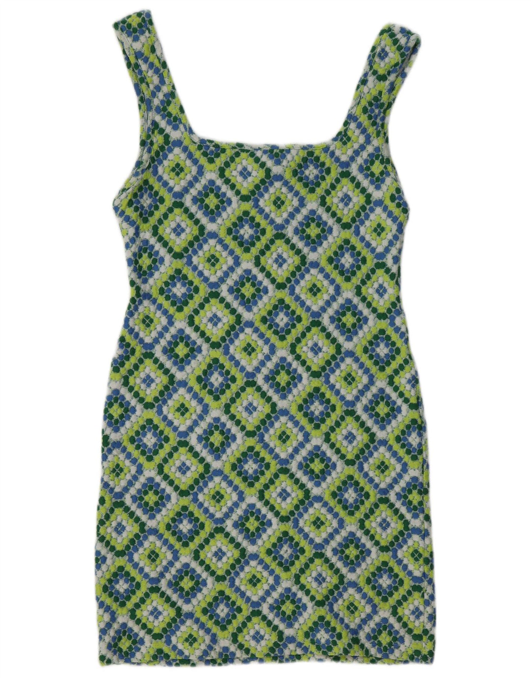 Topshop Prendisole da donna UK 12 Poliestere Ikat medio multicolore
