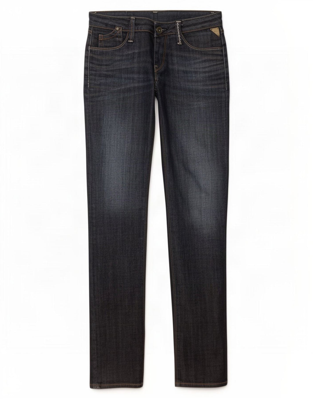 Jeans slim da donna Replay W25 L30 cotone blu navy
