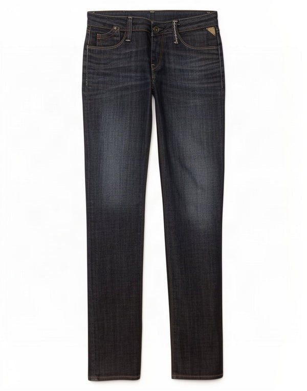 Jeans slim da donna Replay W25 L30 cotone blu navy