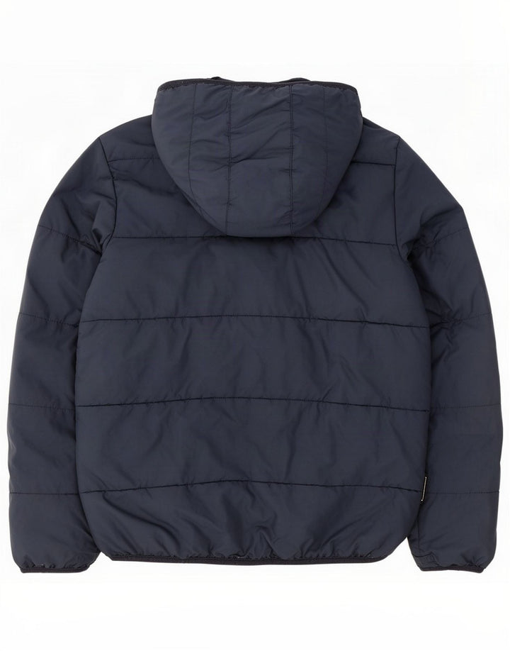 Jack Wolfskin Giacca imbottita con cappuccio per ragazzi 9-10 anni Blu navy