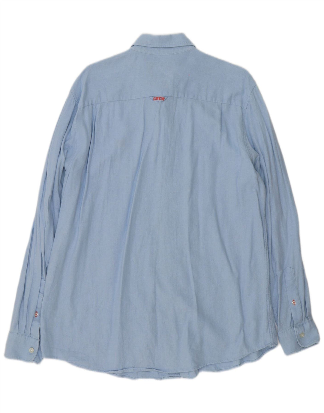 Crew Clothing Camicia da uomo grande in lino blu