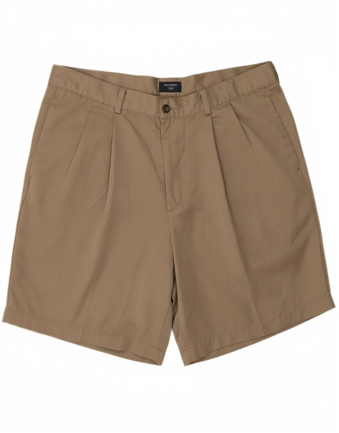 DOCKERS Mens Pegged Chino Shorts W38 XL Khaki Polyester Vintage Dockers and Second-Hand Dockers from Messina Hembry 