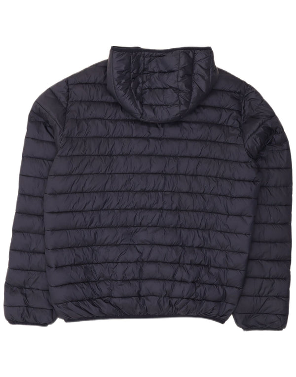 Giacca imbottita con cappuccio da uomo Navigare UK 44 2XL Blu navy