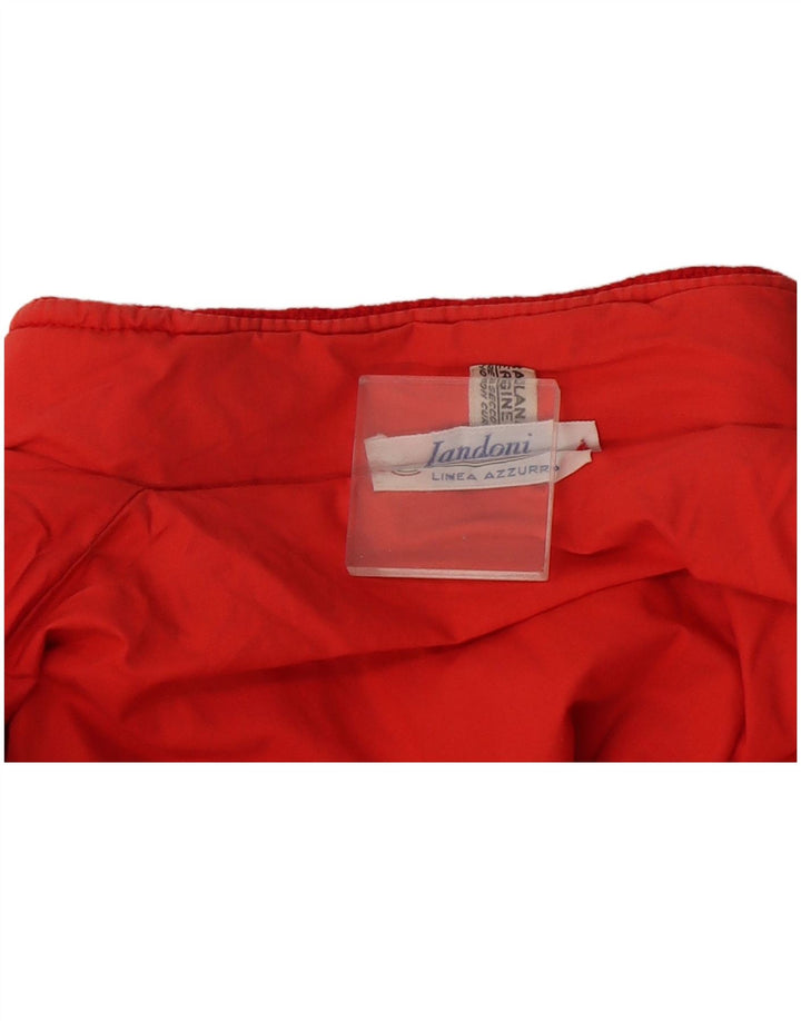 Giacca reversibile vintage da uomo UK 40 grande lana rossa