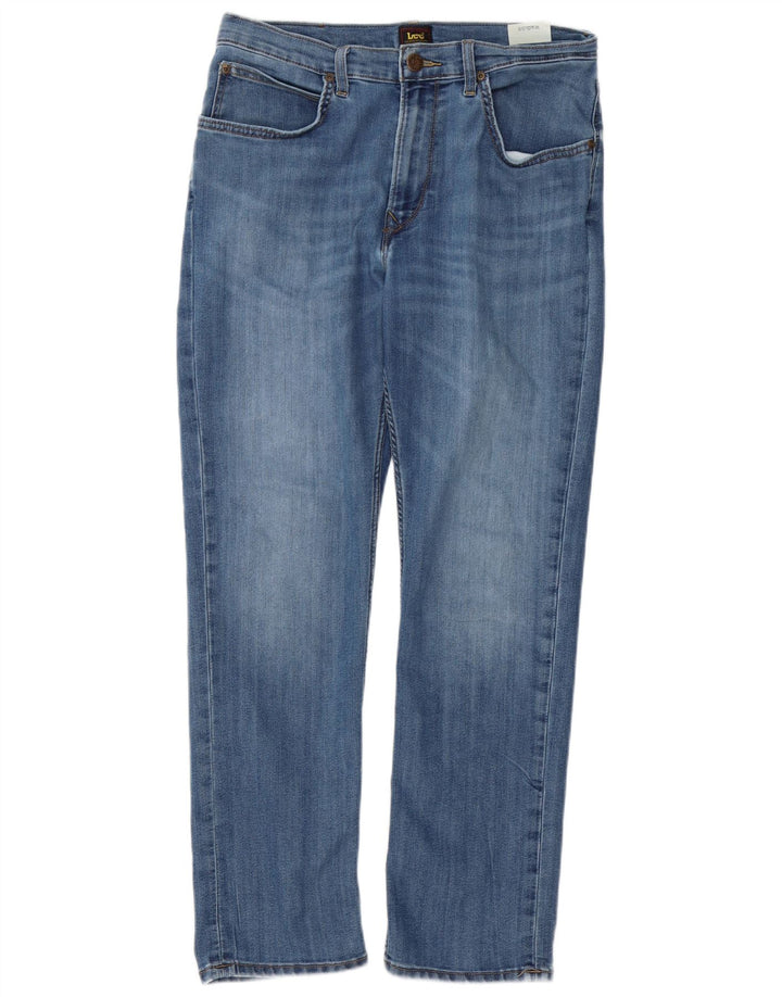 Jeans dritti da uomo Lee Brooklyn Straight W33 L30 Blu