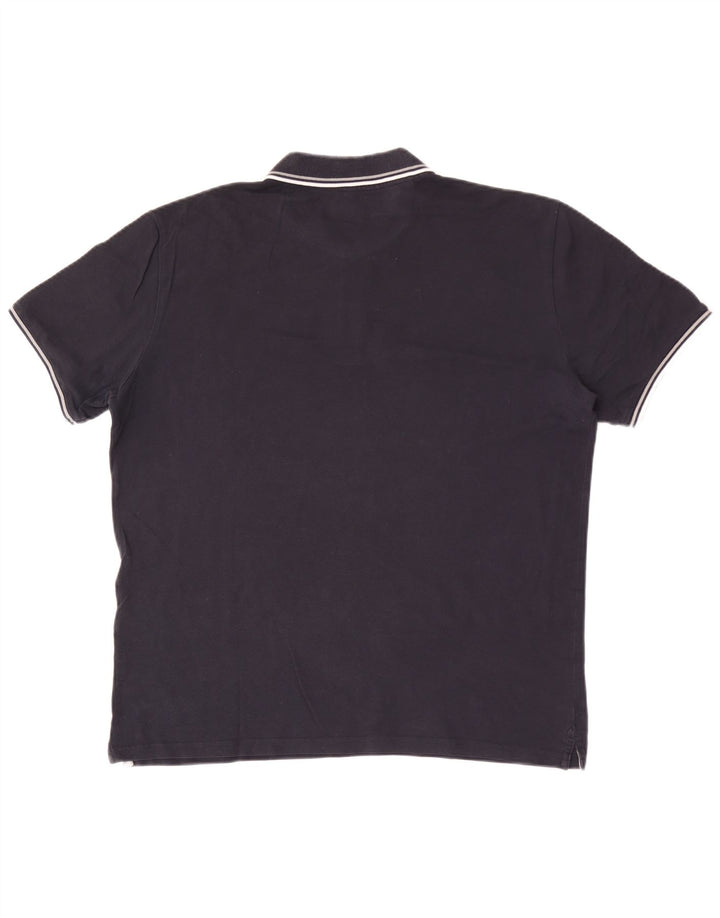 Polo da uomo Champion grande blu navy