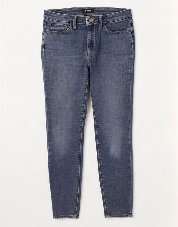 Jeans skinny da donna Dkny W29 L27 cotone blu