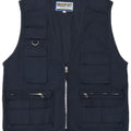Gilet pratico da uomo Passport UK 38 medio poliestere blu navy