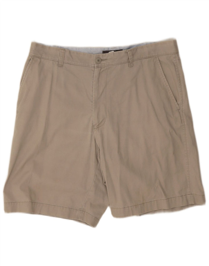 Pantaloncini chino da uomo Marks & Spencer W34 grandi in cotone beige