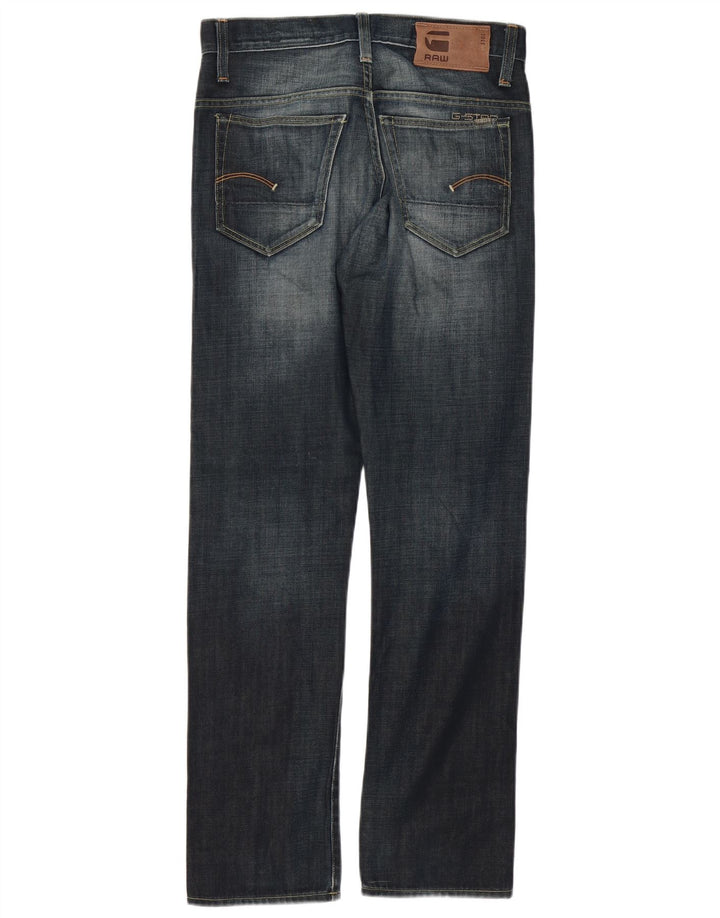 Jeans dritti da uomo G-Star W30 L32 cotone blu navy