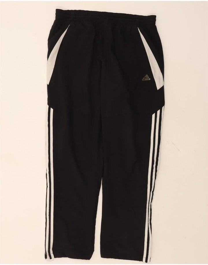 Pantaloni da tuta da uomo Adidas Medium Black Colourblock in poliestere