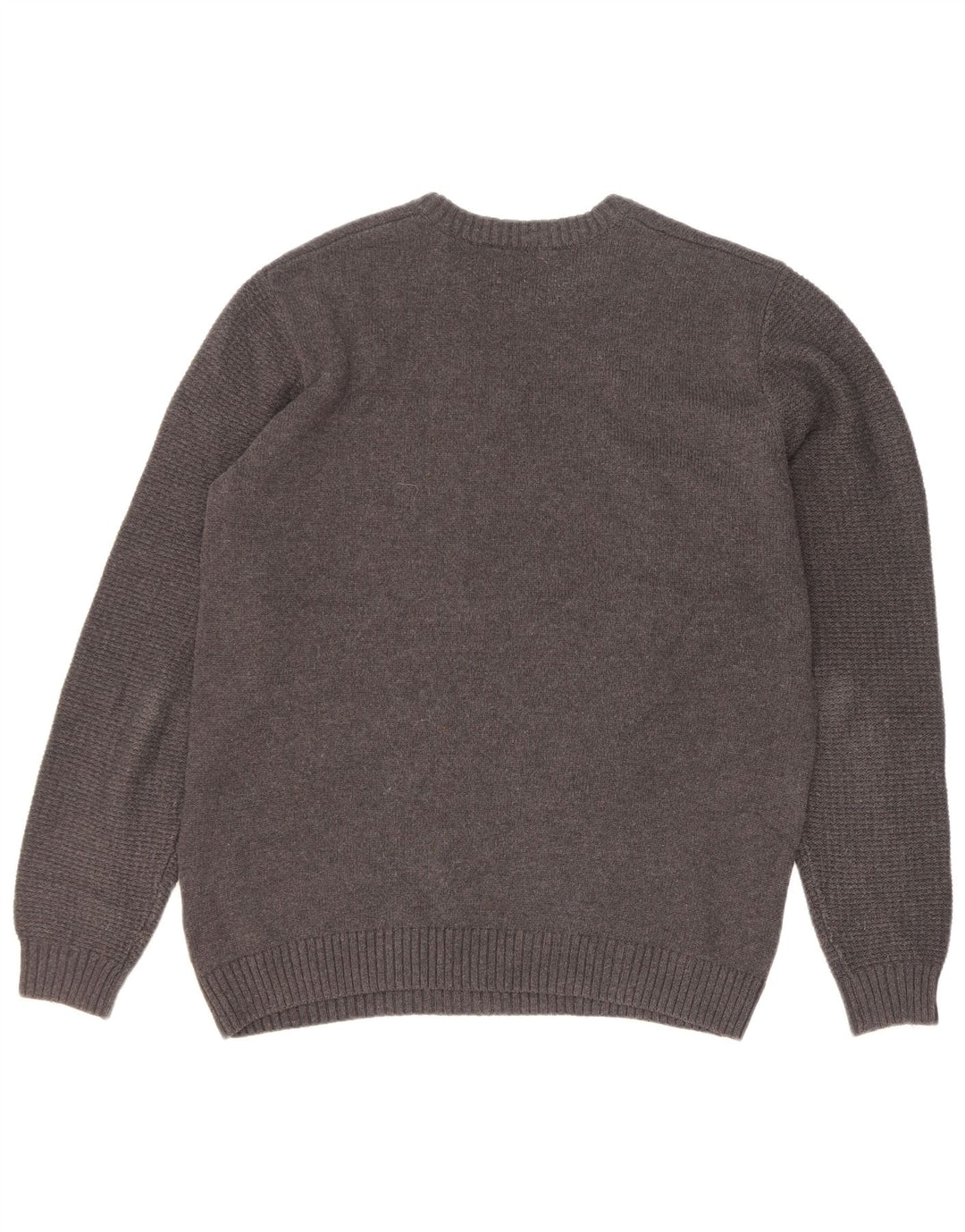 Maglione maglione girocollo da uomo Gas grande cotone grigio