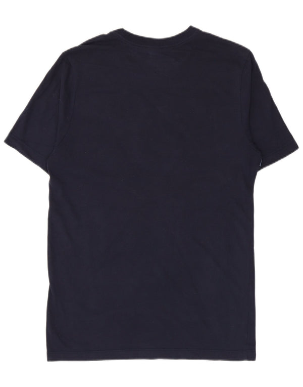 T-shirt grafica da uomo Nike Dri Fit Top Small blu navy mimetico