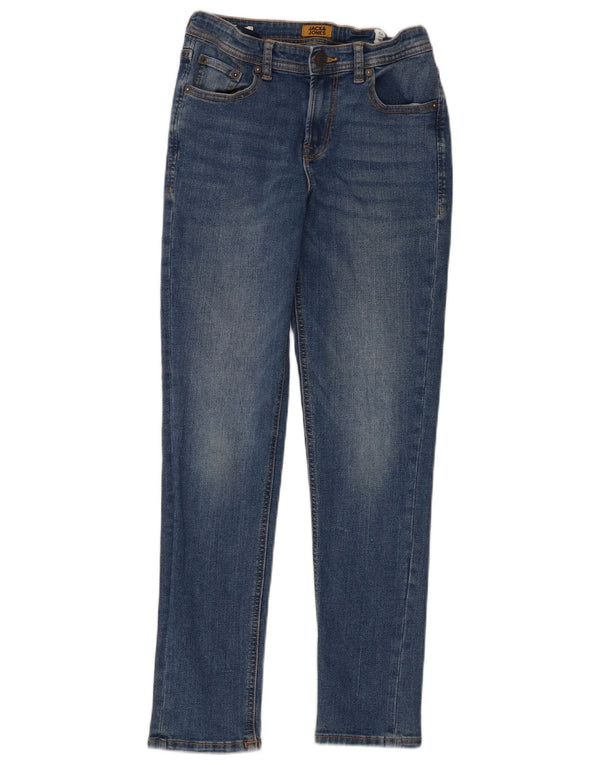 Jeans slim GLENN da ragazzo Jack & Jones 12-13 anni W28 L28 cotone blu