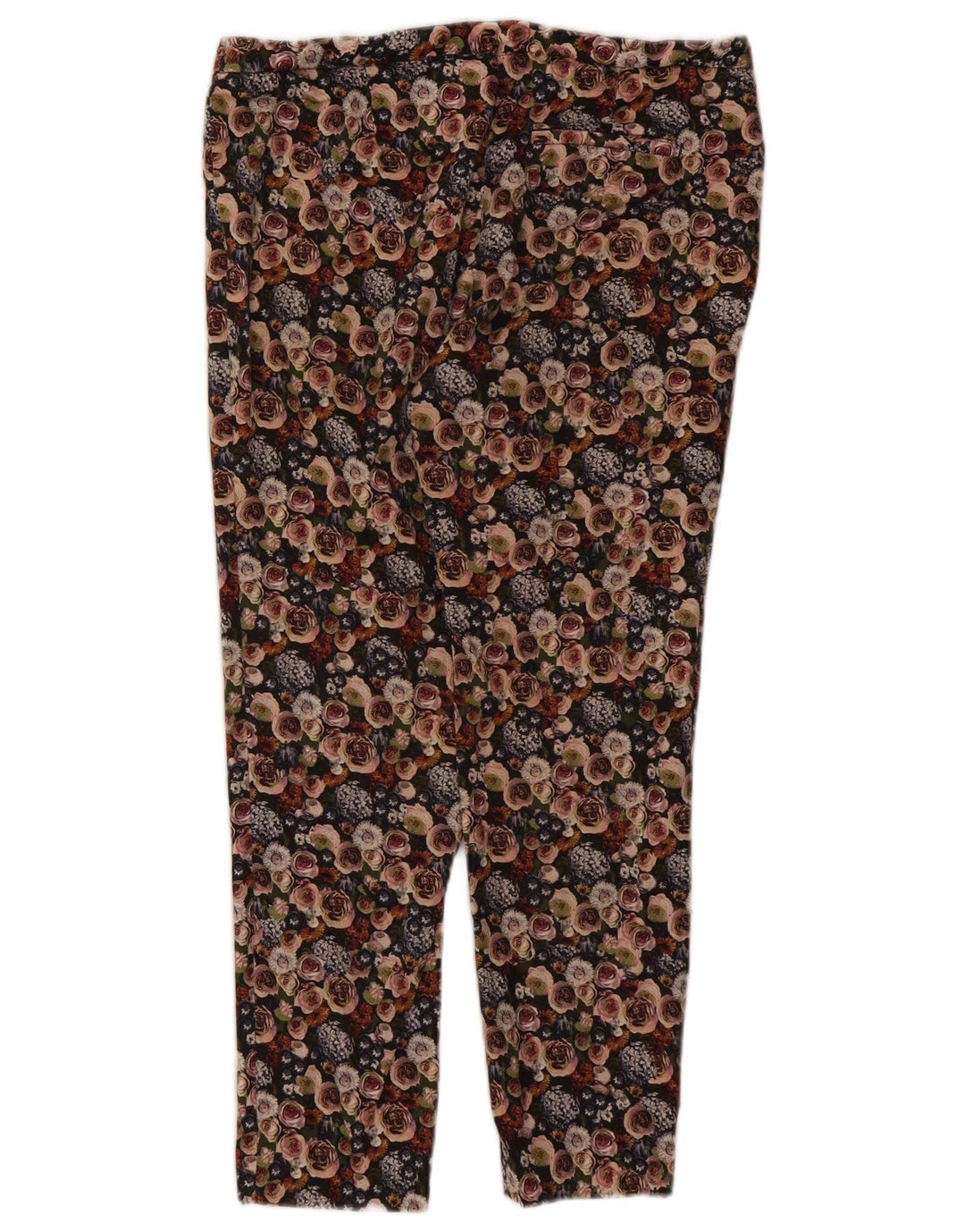 Pantaloni corti slim da donna Zara grandi W30 L26 multicolore floreale