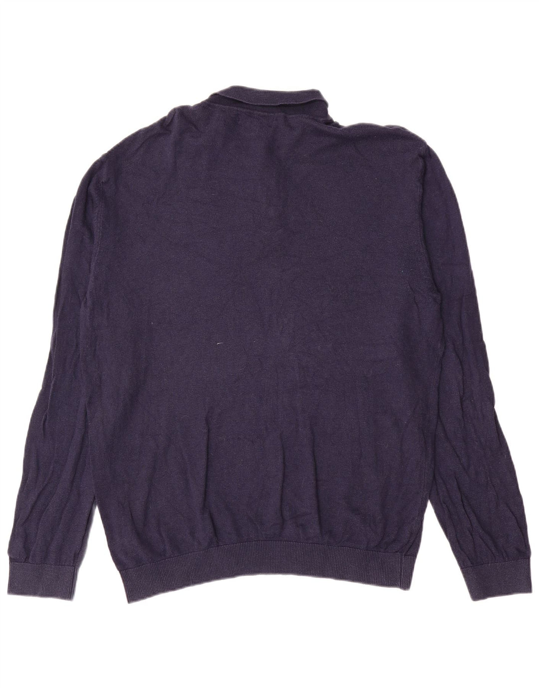 Maglione maglione collo alto da uomo Marks & Spencer XL blu navy