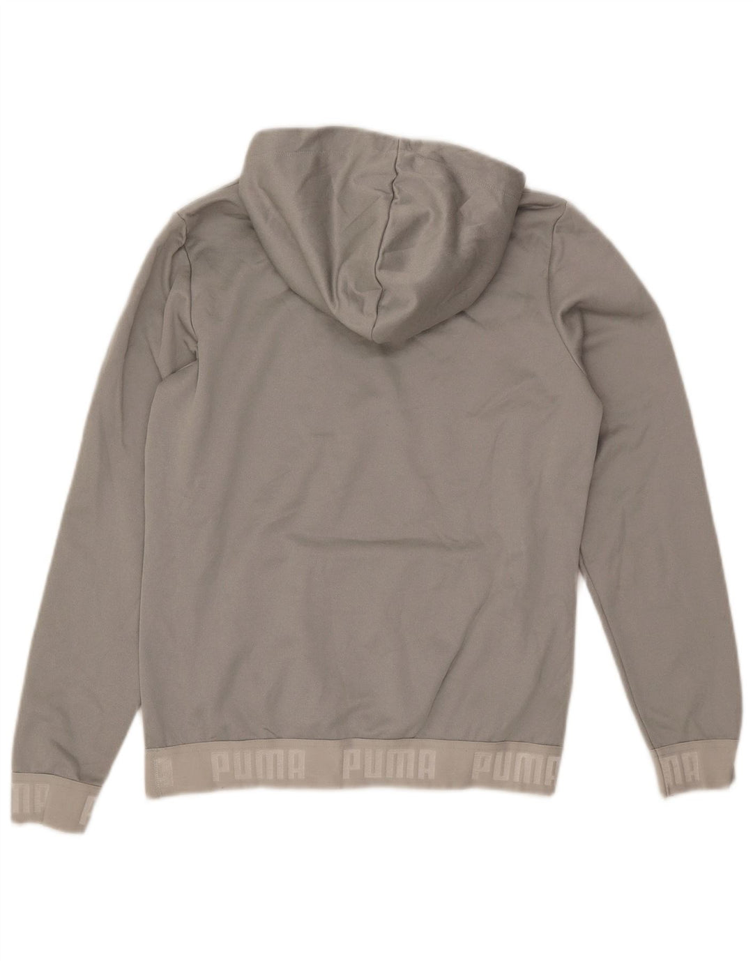 Felpa con cappuccio grafica da donna PUMA UK 12 Poliestere grigio medio