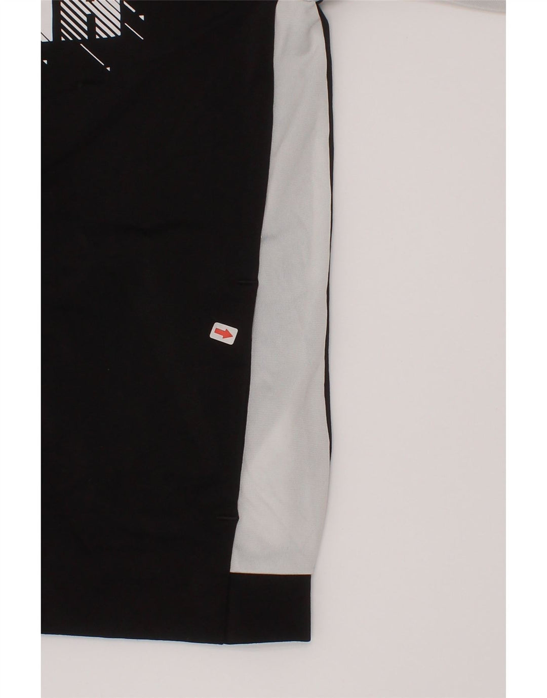 Giacca da ginnastica grafica da ragazzo Puma 7-8 anni Colorblock nera